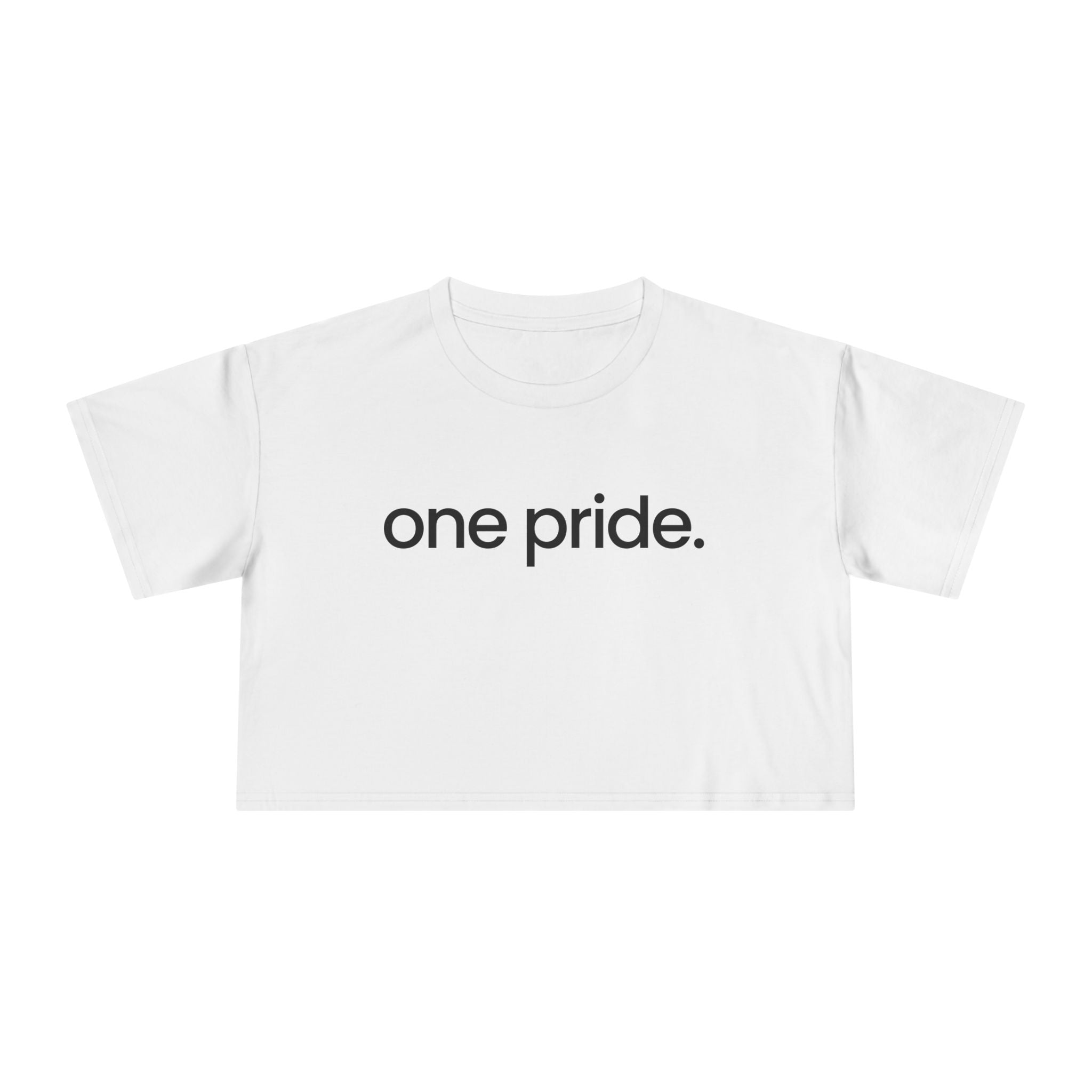 Detroit One Pride: Women's Crop Tee