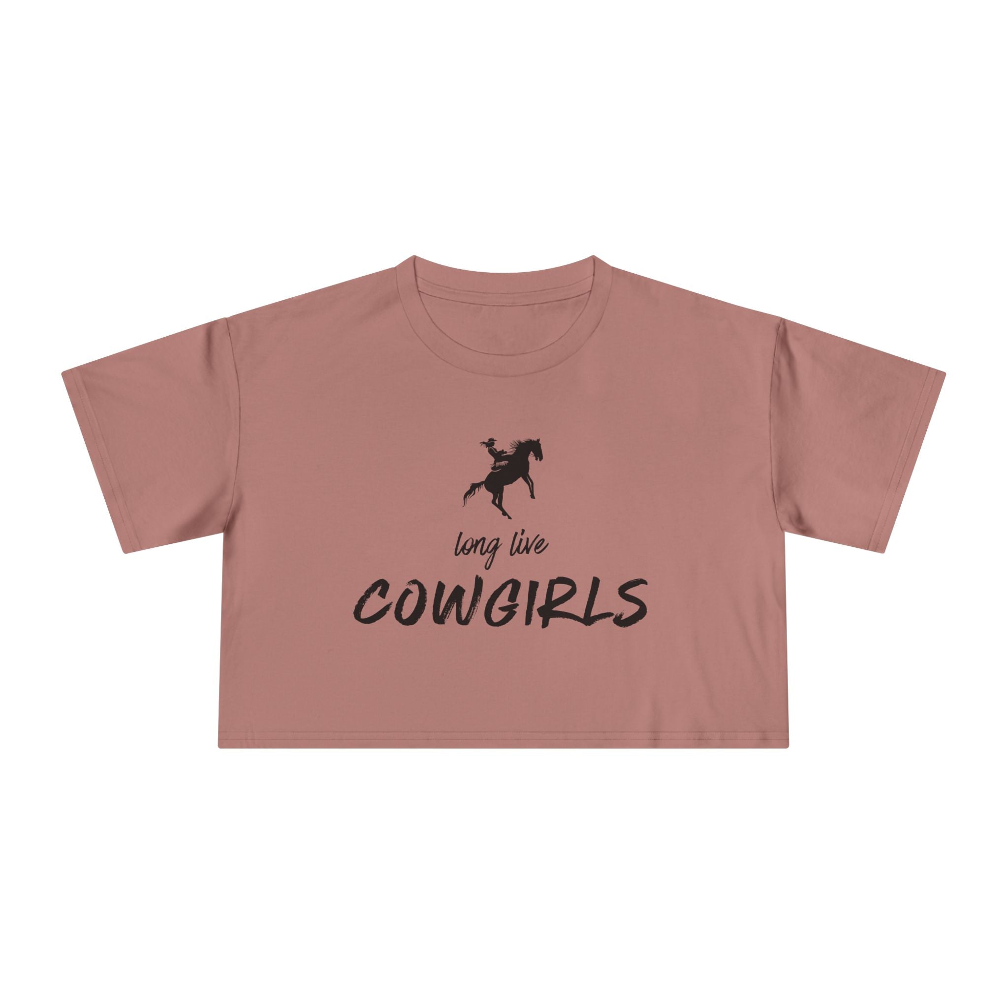 Long Live Cowgirls: Women's Crop Tee