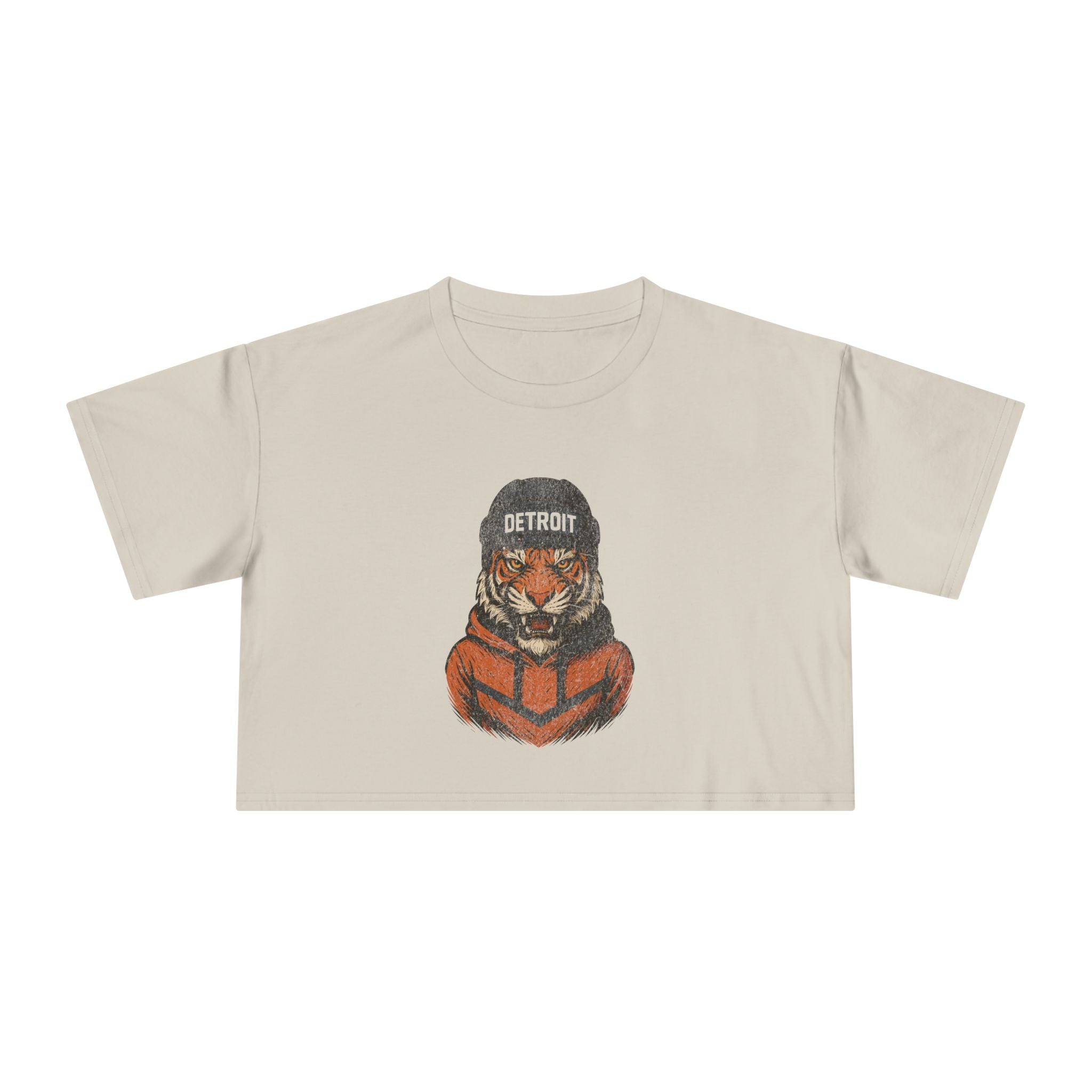Detroit Tigers Spirit Animal: Women's Crop Tee