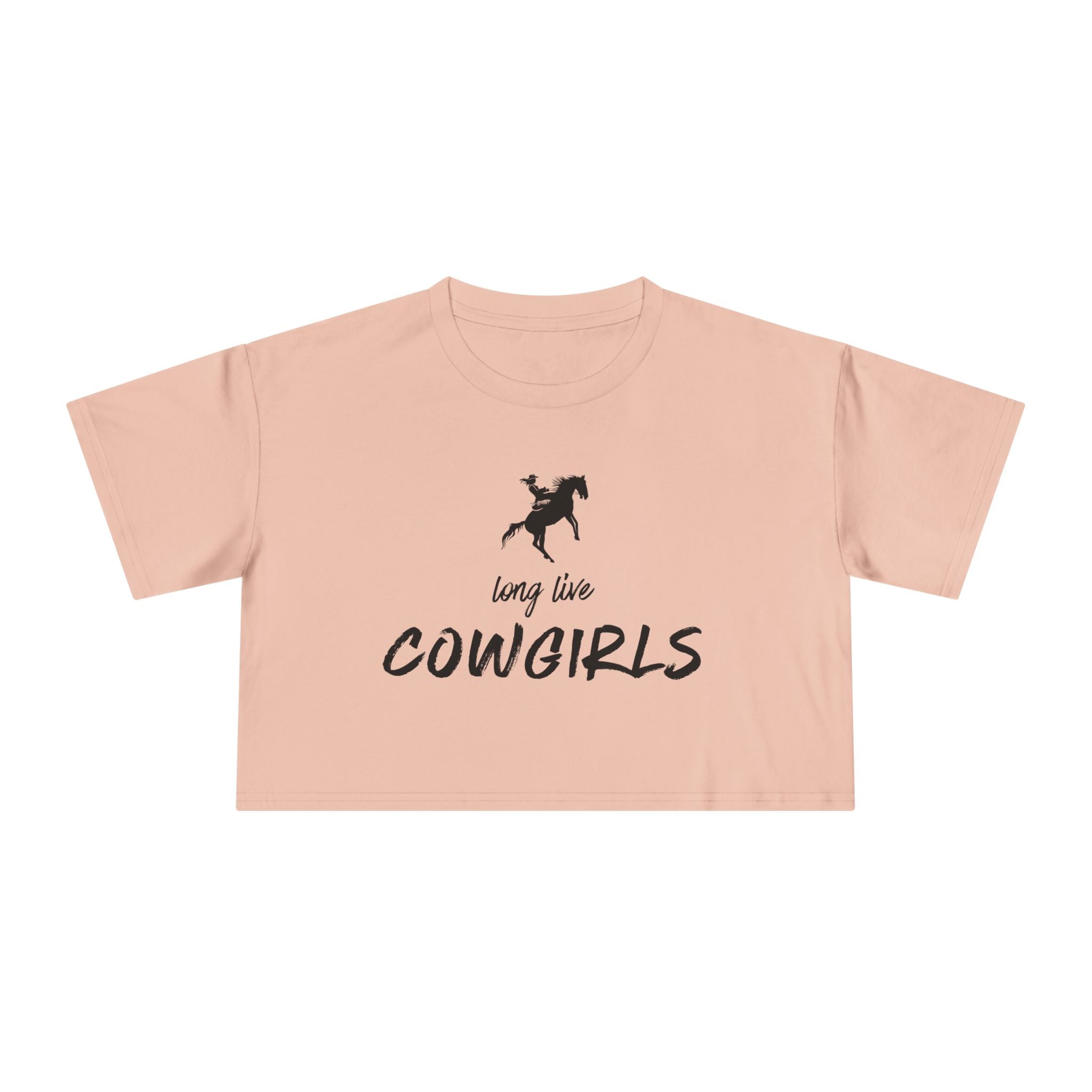 Long Live Cowgirls: Women's Crop Tee
