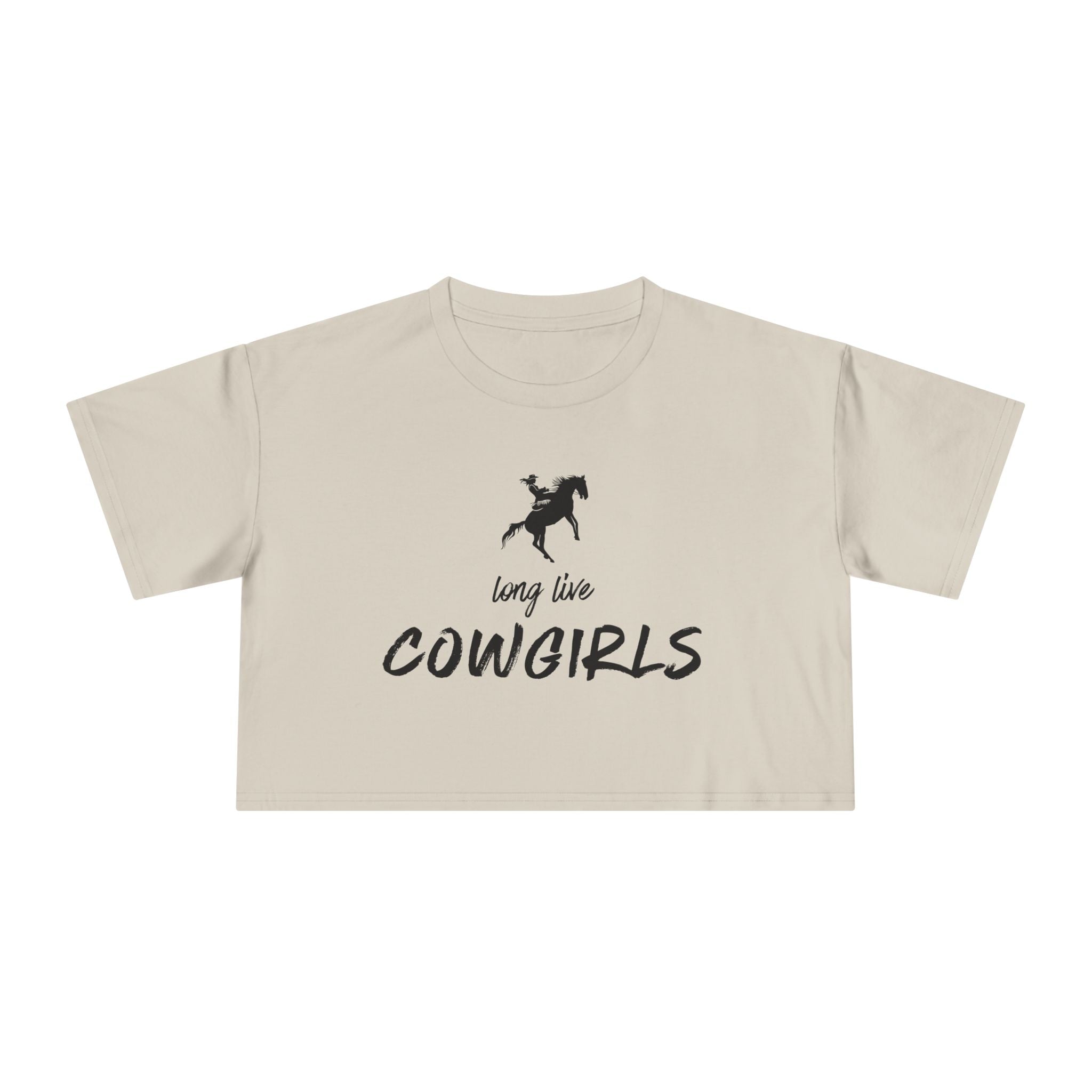 Long Live Cowgirls: Women's Crop Tee
