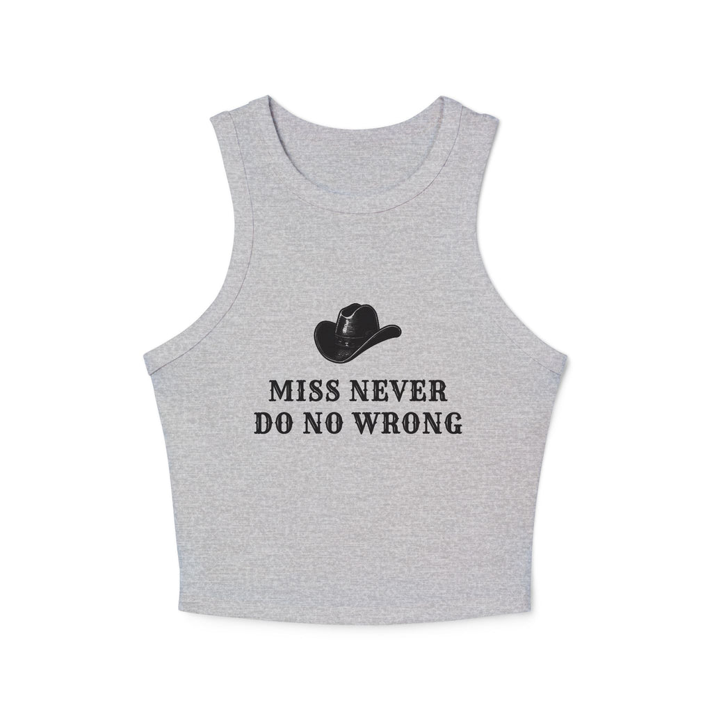 Miss Never Do No Wrong: Women's Tank Top