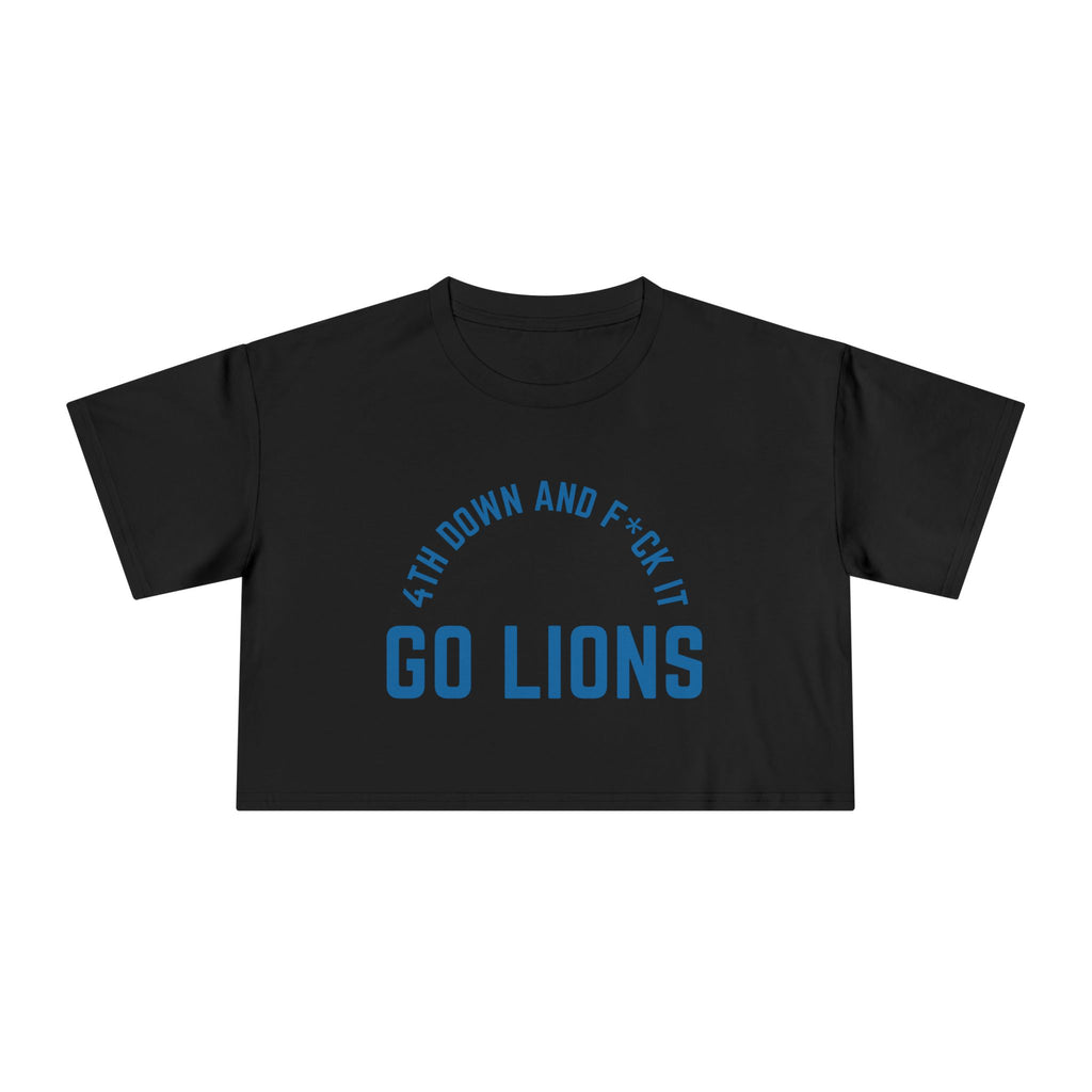 Detroit Football: Women's Crop Tee