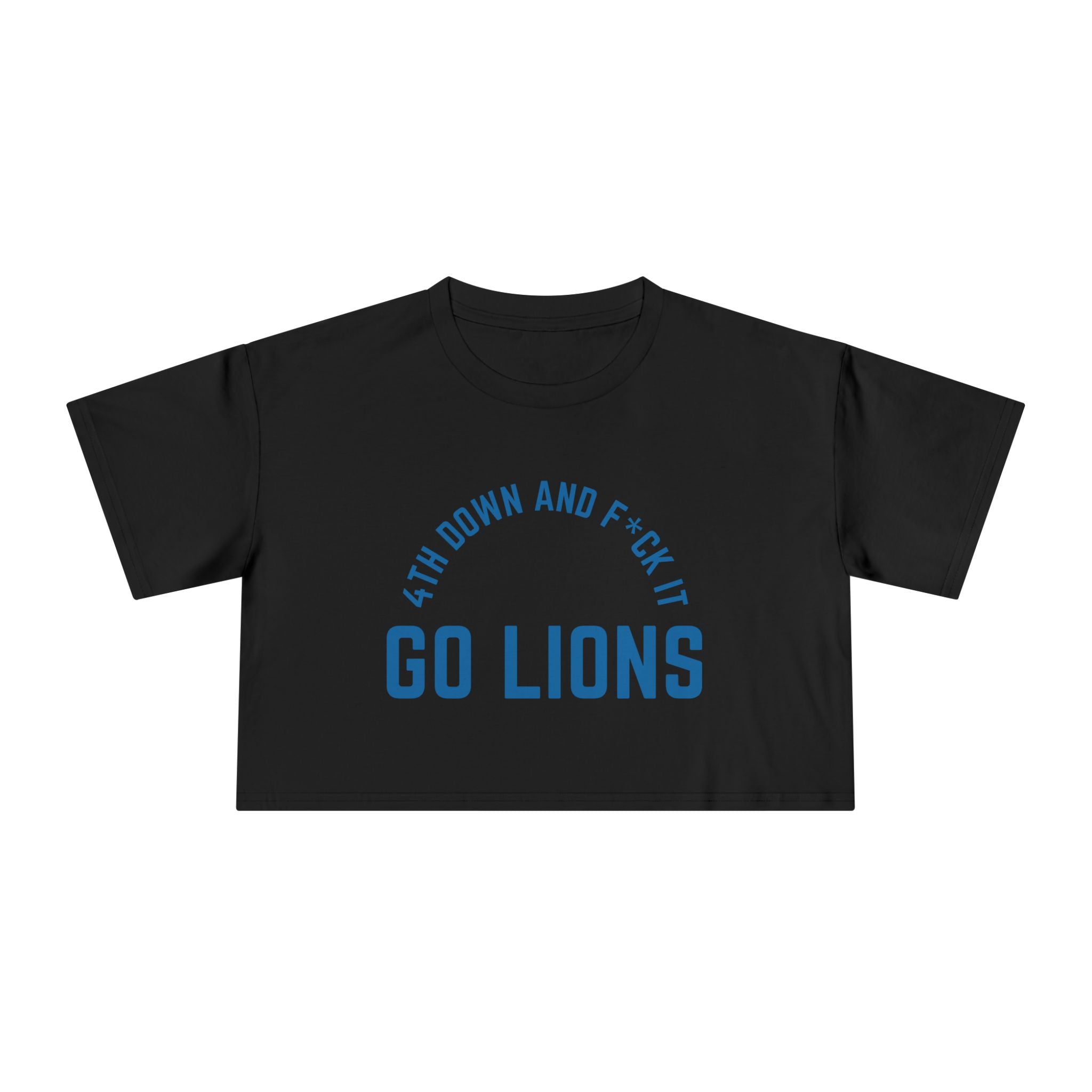 Detroit Football: Women's Crop Tee