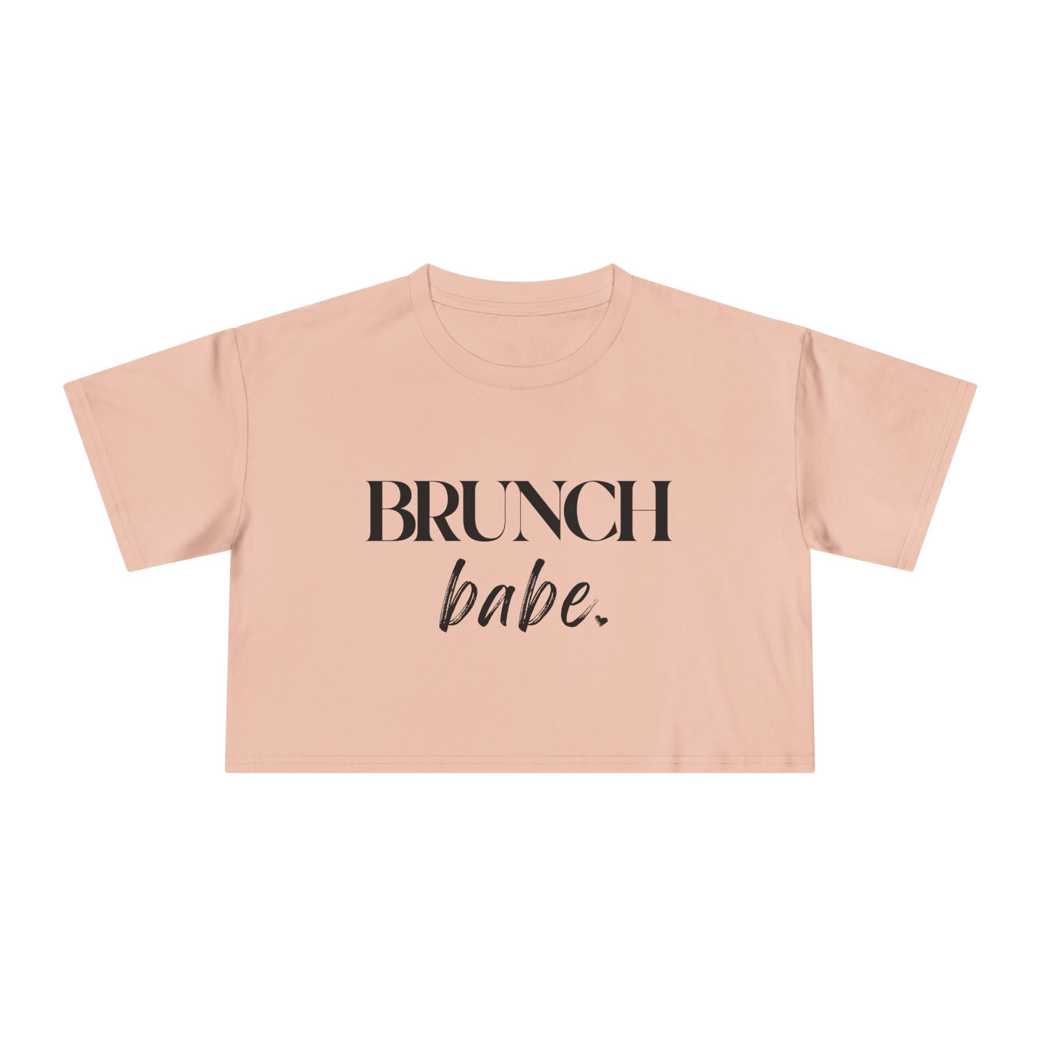 Brunch Babe: Women's Crop Tee
