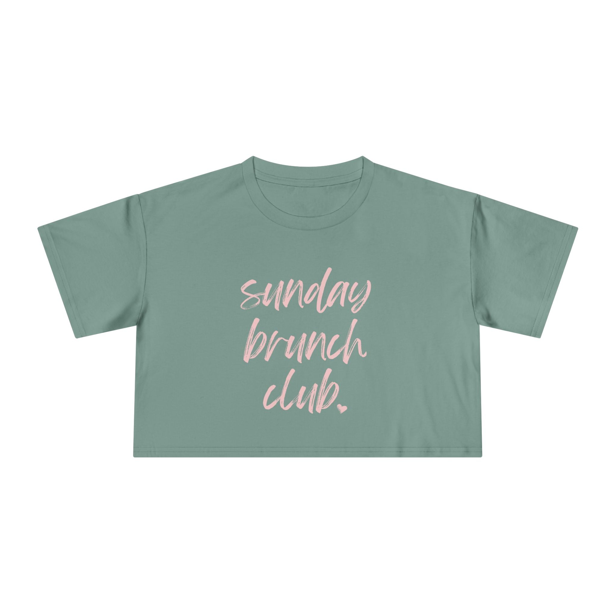Sunday Brunch Club: Women's Crop Tee