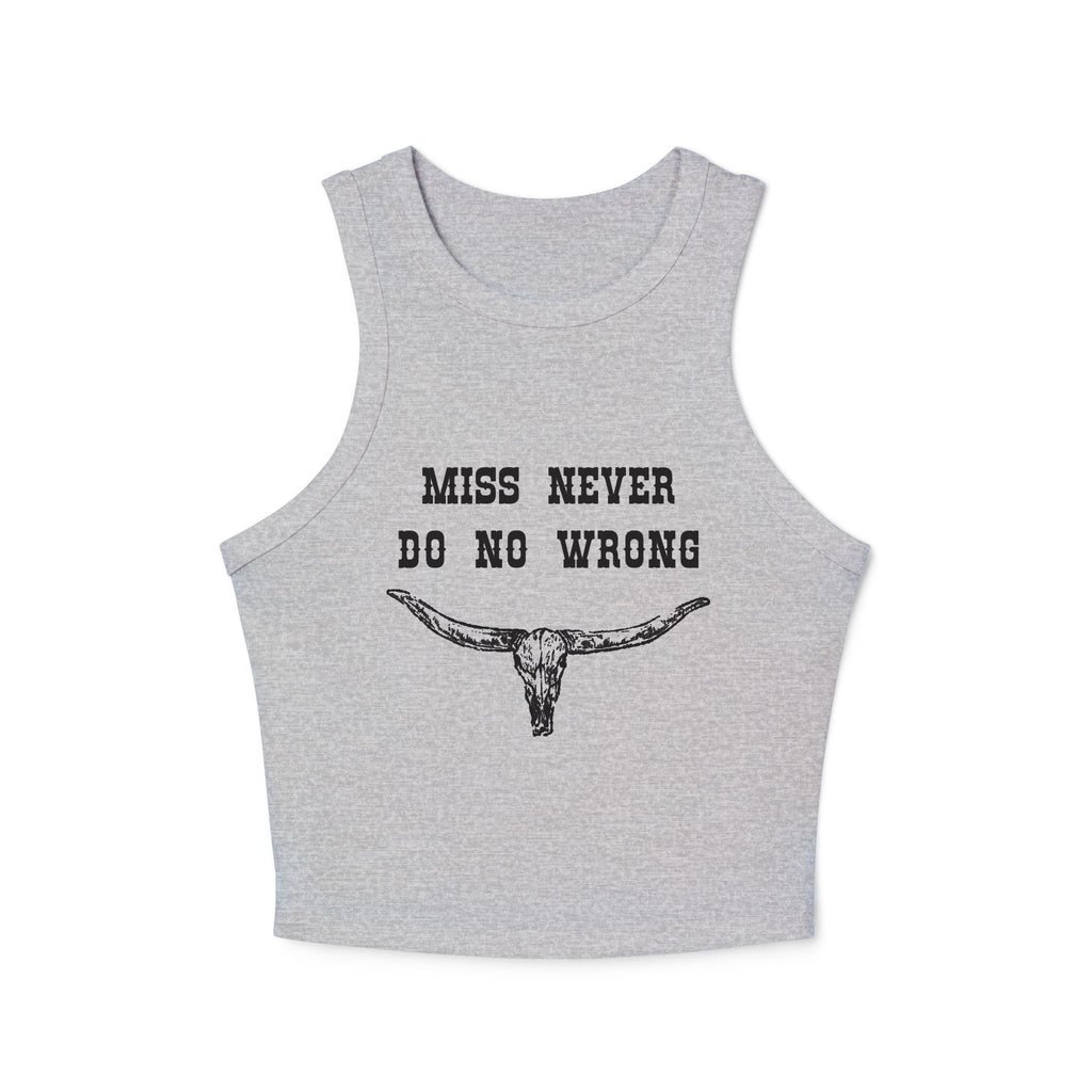Miss Never Do No Wrong: Women's Tank Top