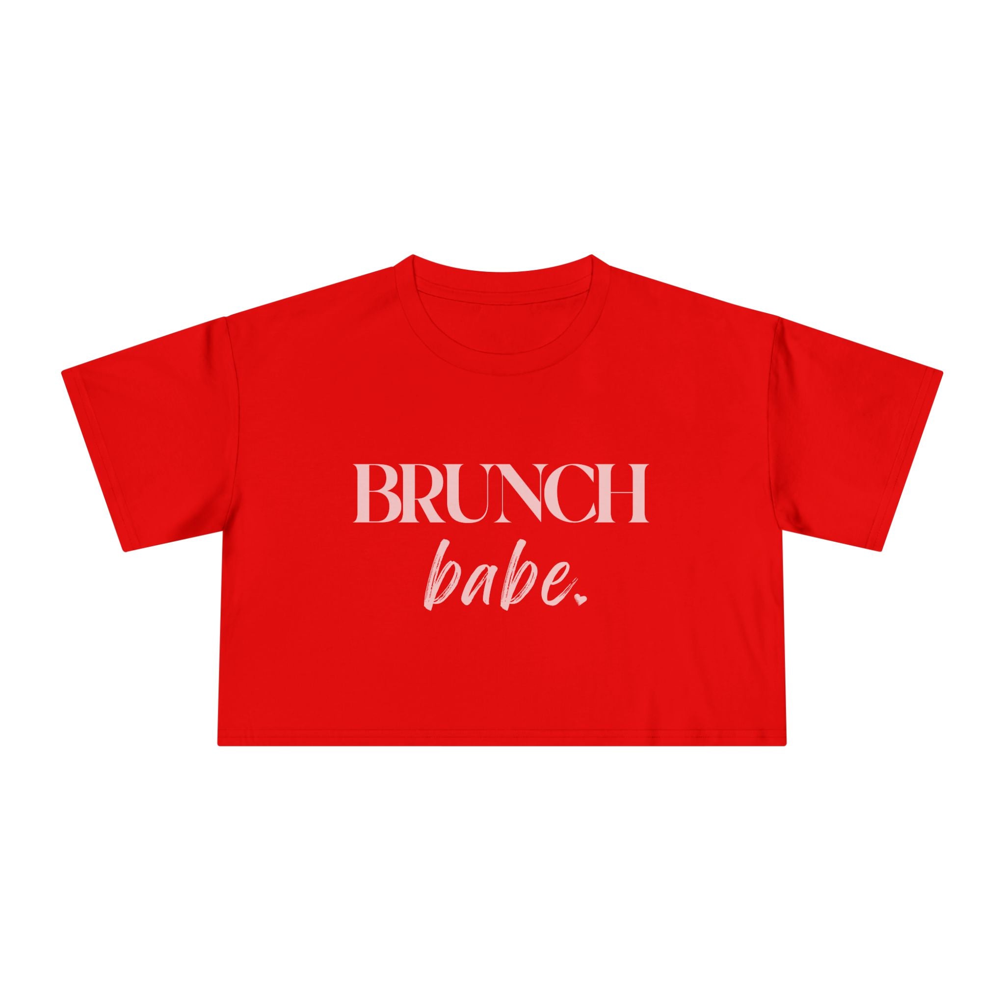 Brunch Babe: Women's Crop Tee