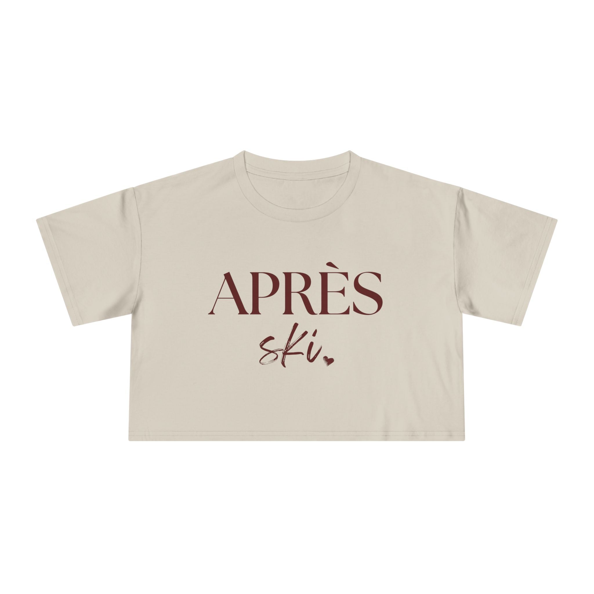 Apres Ski: Women's Crop Tee