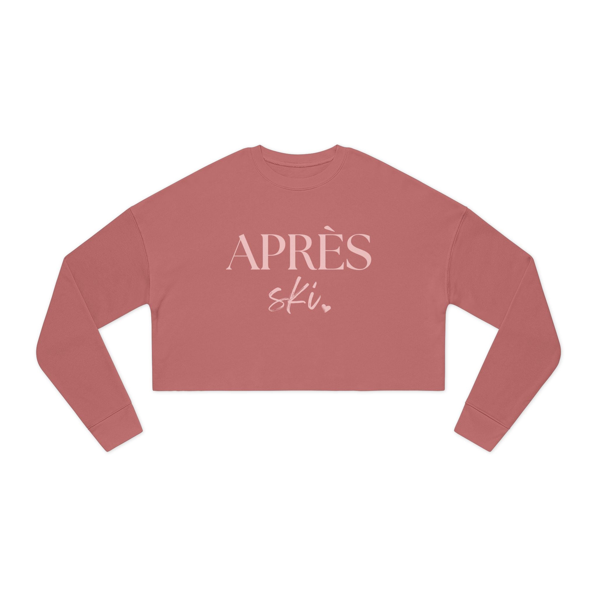Apres Ski: Women's Cropped Sweatshirt