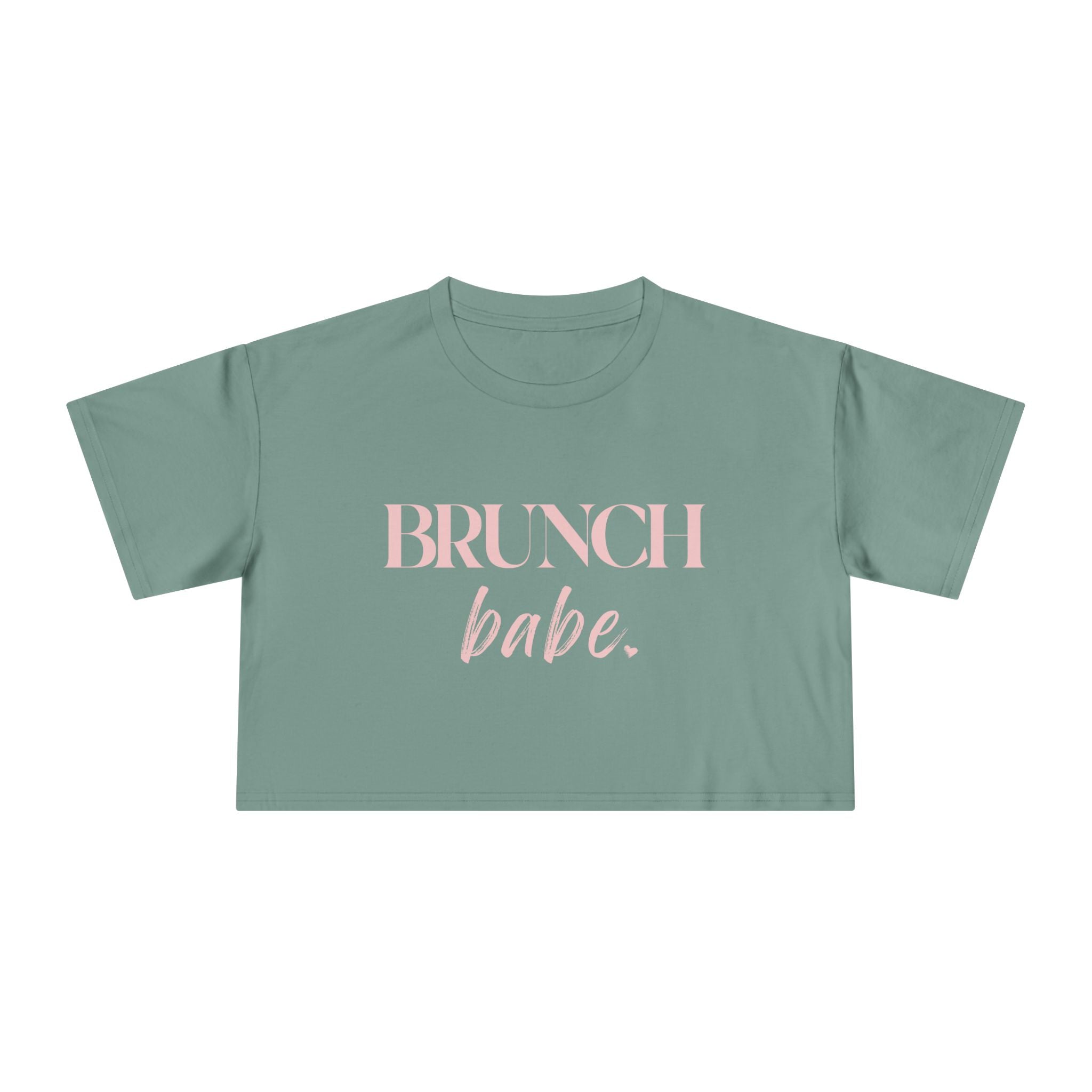 Brunch Babe: Women's Crop Tee