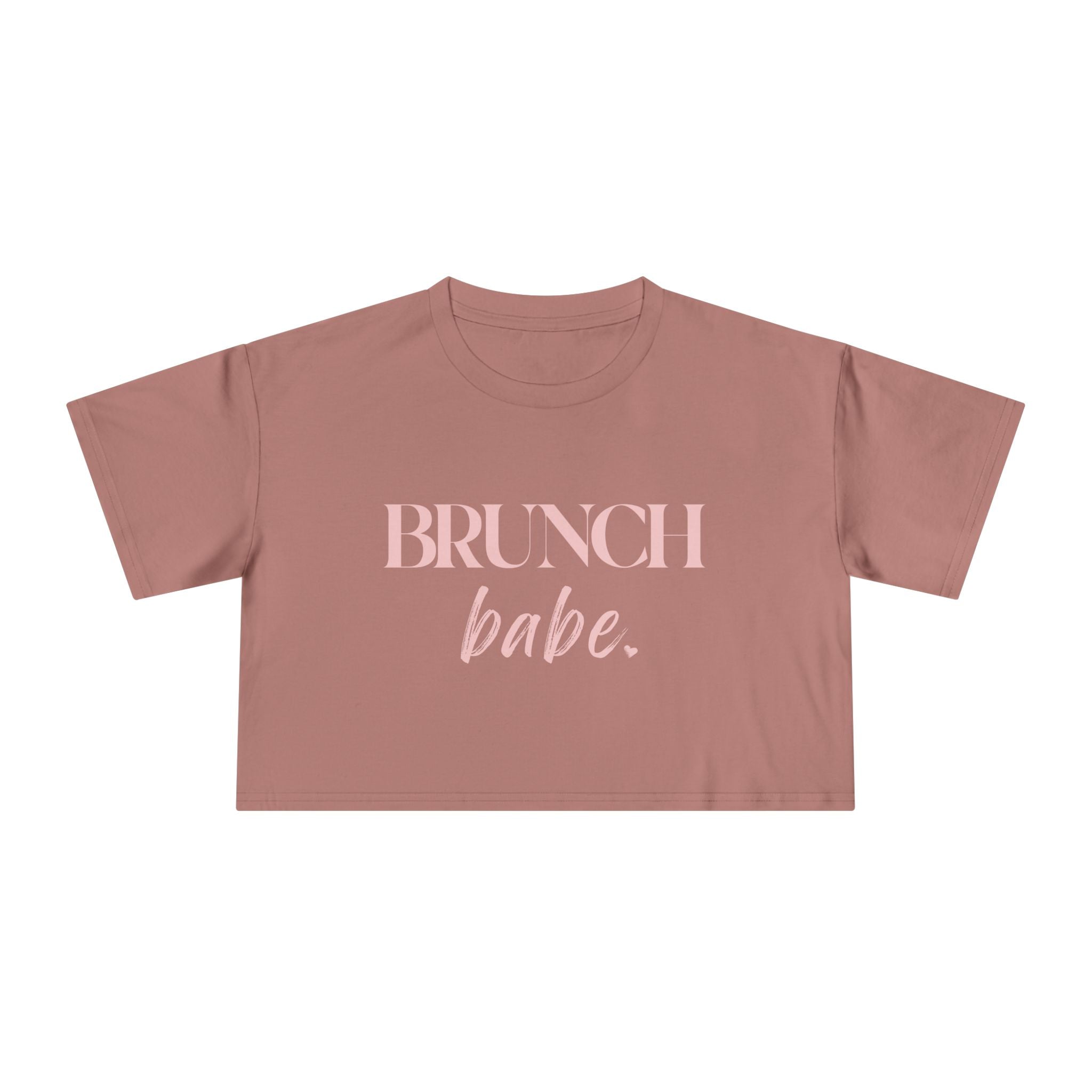 Brunch Babe: Women's Crop Tee