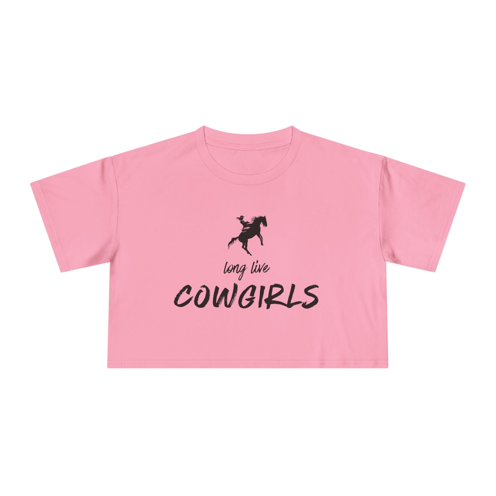 Long Live Cowgirls: Women's Crop Tee