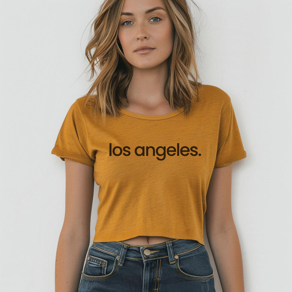 Los Angeles: Women's Festival Crop Top