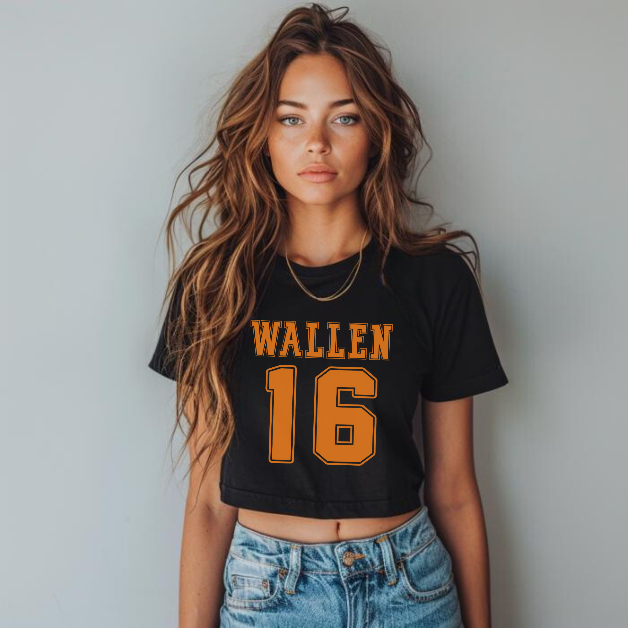 Wallen 16 Jersey: Women's Festival Crop Top